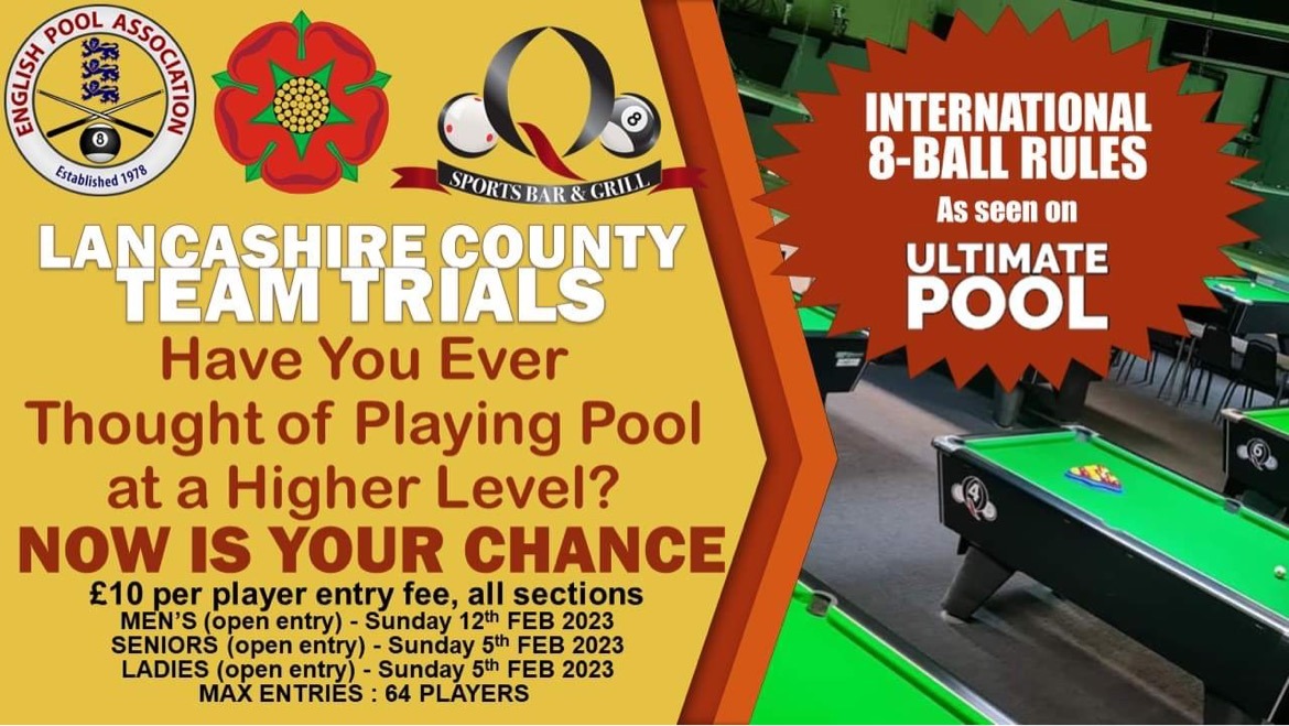 International 8-Ball Rules - Lancashire County Pool